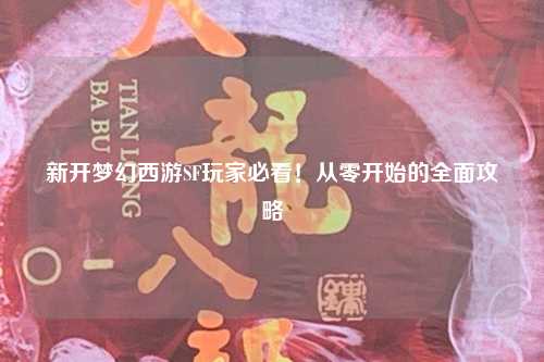 新開夢幻西游SF玩家必看！從零開始的全面攻略