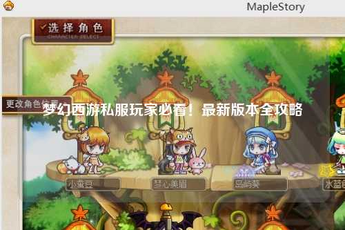 夢幻西游私服玩家必看！最新版本全攻略