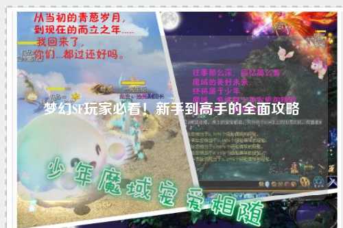 夢(mèng)幻SF玩家必看！新手到高手的全面攻略