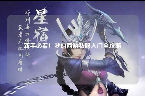 新手必看！夢幻西游私服入門全攻略