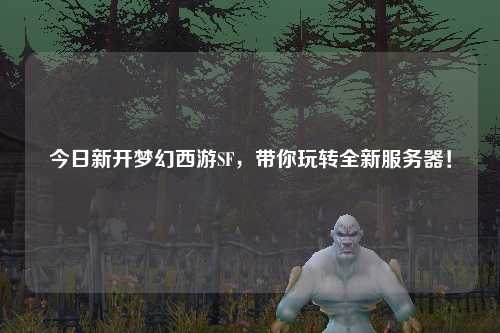 今日新開夢(mèng)幻西游SF，帶你玩轉(zhuǎn)全新服務(wù)器！