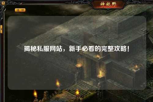 揭秘私服網(wǎng)站，新手必看的完整攻略！